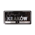 Magnes Tablica Kraków - widok z przodu
