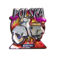 Magnes na lodówkę Polska skuter OSA MDF pamiątka