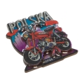 Magnes na lodówkę Motorynka - kolorowy magnes z polskim motocyklem