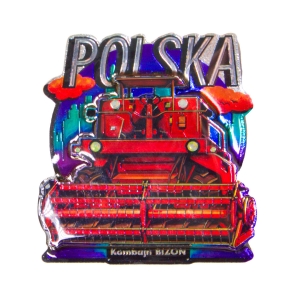 Magnes na lodówkę Kombajn Bizon