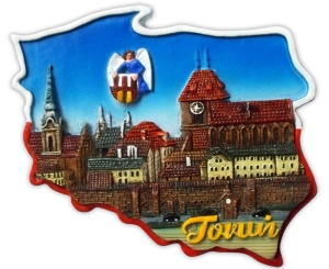 Magnes kontur Toruń panorama