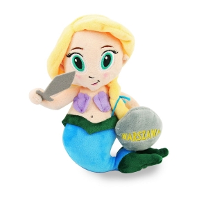 Zabawka pluszowa syrenka z Warszawy