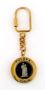 Brelok obrotowy - Toruń
