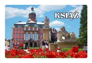 Magnes z efektem 3D Książ