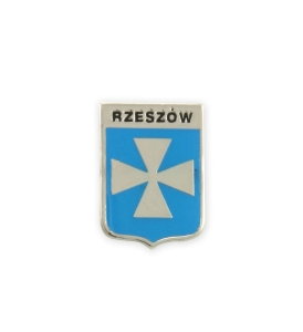 Herb Rzeszów - przypinka  