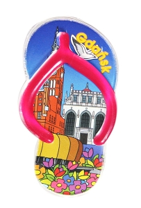 Magnes plastikowy klips - klapek Gdańsk