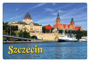 Pocztówka 3D Szczecin