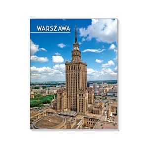 Notes 3D na magnesie Warszawa Pałac Kultury