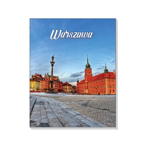 Notes 3D na magnesie Warszawa Plac Zamkowy