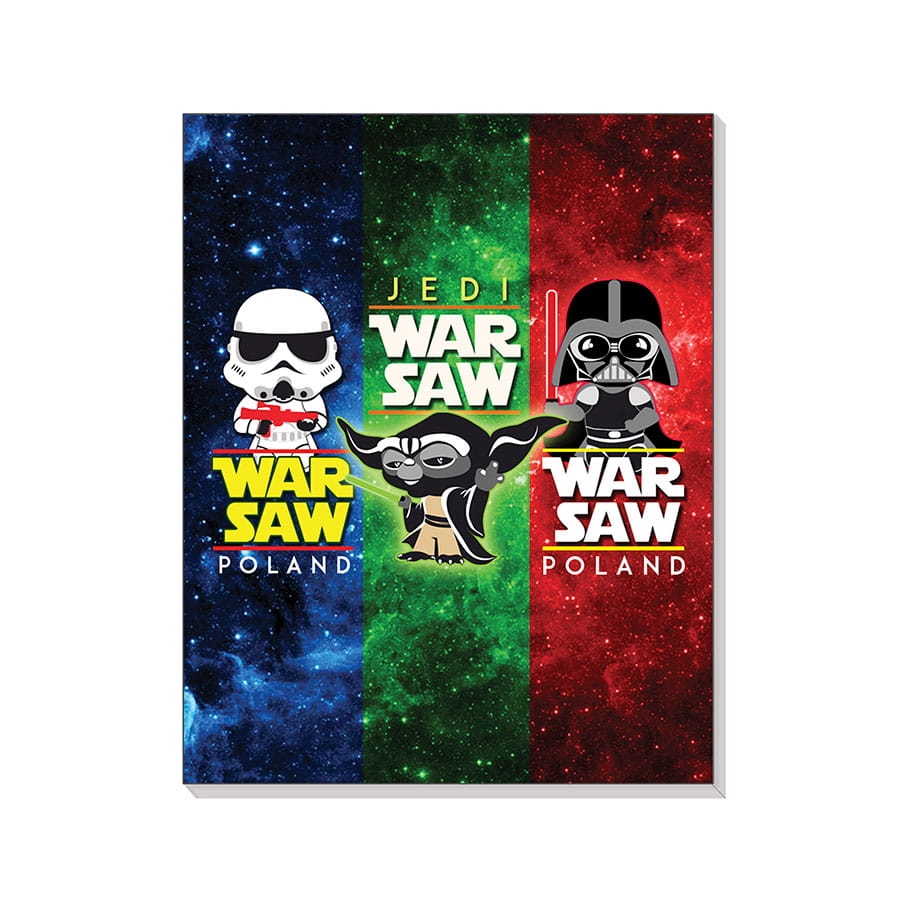 Notes 3D na magnesie Warszawa WarSaw postacie Jedi War Saw Poland
