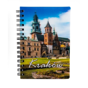 3D Notebook Kraków – Wawel Castle – hardcover lined