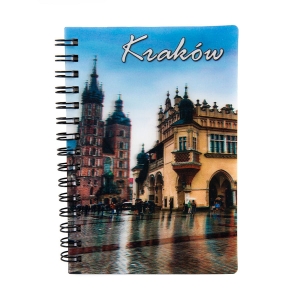 3D Notebook Kraków – Cloth Hall – hardcover lined