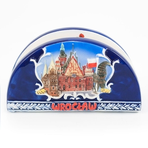 Ceramiczny serwetnik Polska, Wrocław