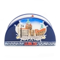ceramiczny serwetnik Lublin z widokiem Bramy Krakowskiej i Trybunału Koronnego