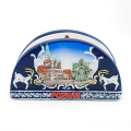 ceramiczny serwetnik Poznań zabytki ratusz koziołki pamiątka