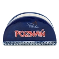 serwetnik ceramiczny Poznań widok od góry napis Polska