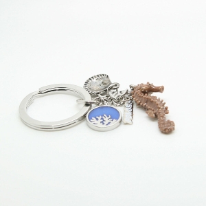Brelok do kluczy – Konik morski, zawieszka typu charms