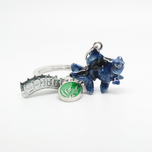 Brelok ANIMALS ryba niebieska  - a'la charms 