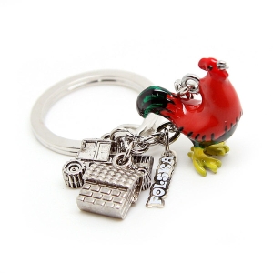 Brelok do kluczy – Kogut, zawieszka typu charms