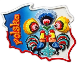 Magnes kontur Polska folk