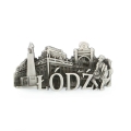 magnes na lodówkę panorama Łódź metalowy pamiątka