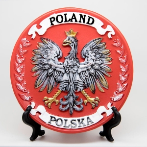 Talerzyk dekoracyjny, pamiątkowy Polska mały