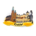 magnes na lodówkę Kraków panorama malowany pamiątka