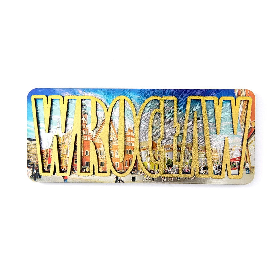 magnes na lodówkę Wrocław pamiątka z Wrocławia