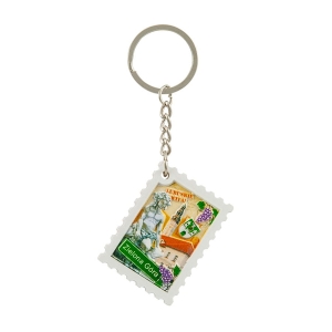 Breloczek znaczek drukowany Zielona Góra