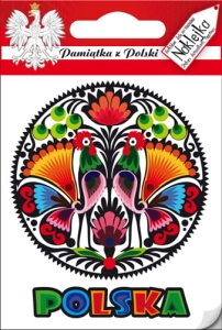 Naklejka pojedyncza - Polska - wycinanka 02