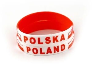 Bransoletka silikonowa duża