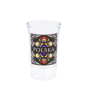Kieliszek folk 35 ml – czarny