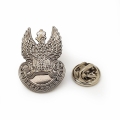 przypinka orzeł wojskowy III RP z zapięciem pin