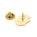 przypinka herb Przemyśl tył z zapięciem pin