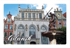 Magnes z efektem 3D Gdańsk Neptun