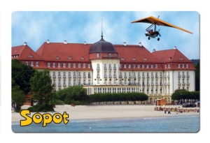 Magnes z efektem 3D Sopot Hotel