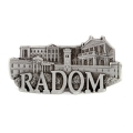 magnes metalowy panorama Radom lodówka pamiątka