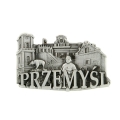 magnes na lodówkę panorama Przemyśl metalowy pamiątka z Przemyśla
