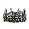 magnes na lodówkę panorama Rzeszów metalowy pamiątka