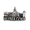 magnes na lodówkę Jelenia Góra panorama metalowy pamiątka
