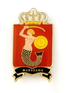 Herb Warszawa - magnes