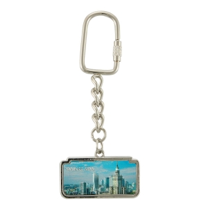 Brelok poziomy Warszawa city