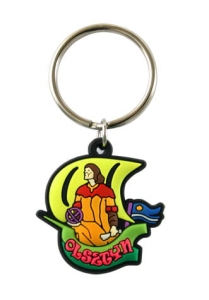 Brelok gumowy Olsztyn Kopernik