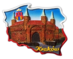 Magnes kontur Kraków Barbakan
