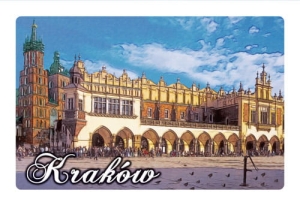 Magnes z efektem 3D Kraków Sukiennice