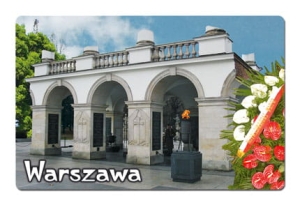 Magnes z efektem 3D Warszawa Grób Nieznanego Żołnierza