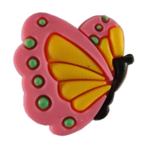 Motyl przypinka do crocs, kroksy, ozdoba