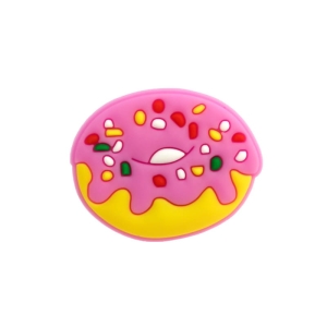 Donat przypinka do crocs, ozdoba, kroksy