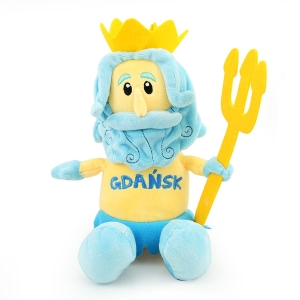 Zabawka pluszowa Neptun z Gdańska
