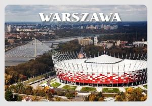 Pocztówka 3D Warszawa 34